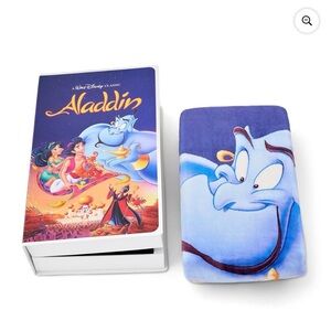Disney Aladdin Genie Plush Throw - VHS SOLD OUT
